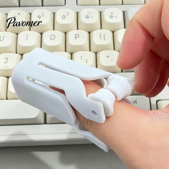 Mini Massage Roller Finger Massager, Portable Plastic Tool, Therapy Device Fatigue Pain Relief Rolling Hand Massager for Arthritis