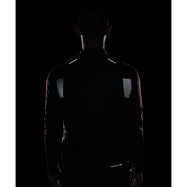 Nike Vesta s potiskem loga, se stojáčkem a zipem, pánská, topy, černá FB7543-010
