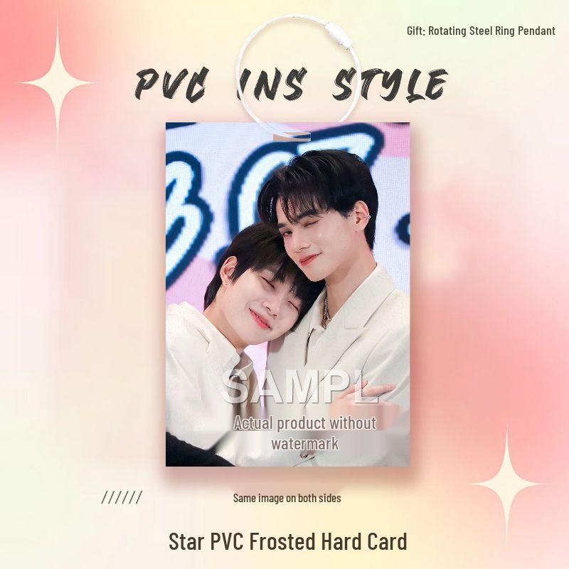 Thai Star Kengnampimg CP Support PVC Card Star Competition Ita Bag Pendant Ornament