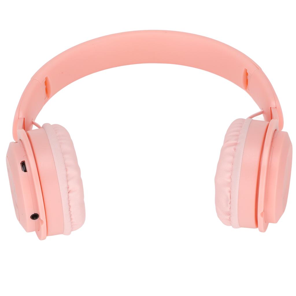 Y08 Kids Headphone Macaron Stylish Stereo Sound Foldable Plug In Card Bluetooth Over Ear Headphones