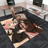 1pc Demon Slayer Nezuko Kimetsu No Yaiba Anime Cartoon Design Office Chair Mat Non-Slip Carpet for Home Decor Living Room Bedroom Game Room Dormitory