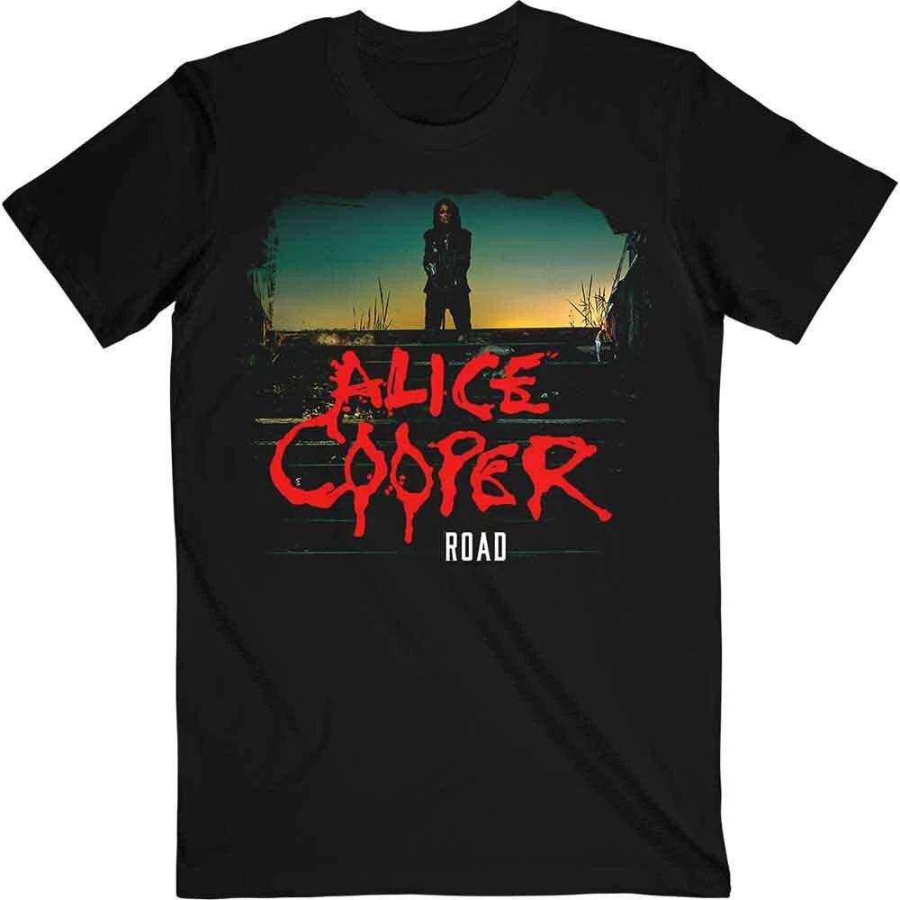 Alice Cooper Back Road T-Shirt Black New M