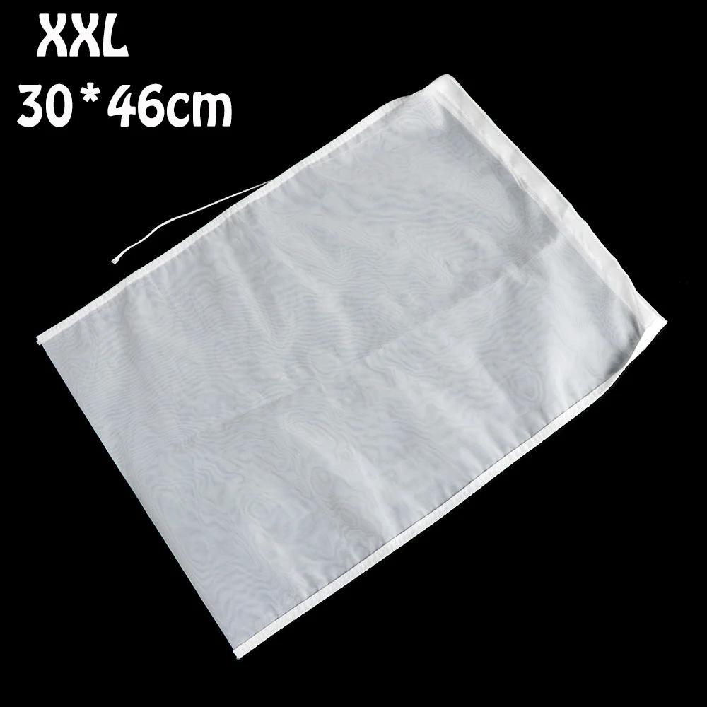 5 size Nylon Fine Mesh Nut Milk Bag Reusable Almond Milk Bag Strainer Fine Mesh Nylon Cheesecloth Cold Brew Coffee Filter
