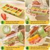 Twist Release Ice Cube Mold 8 Grids Portable Ice Maker Simple Ice Making Cup  For Summer