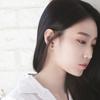 Jlauren M01340 Square Black Cubic Silver Earrings