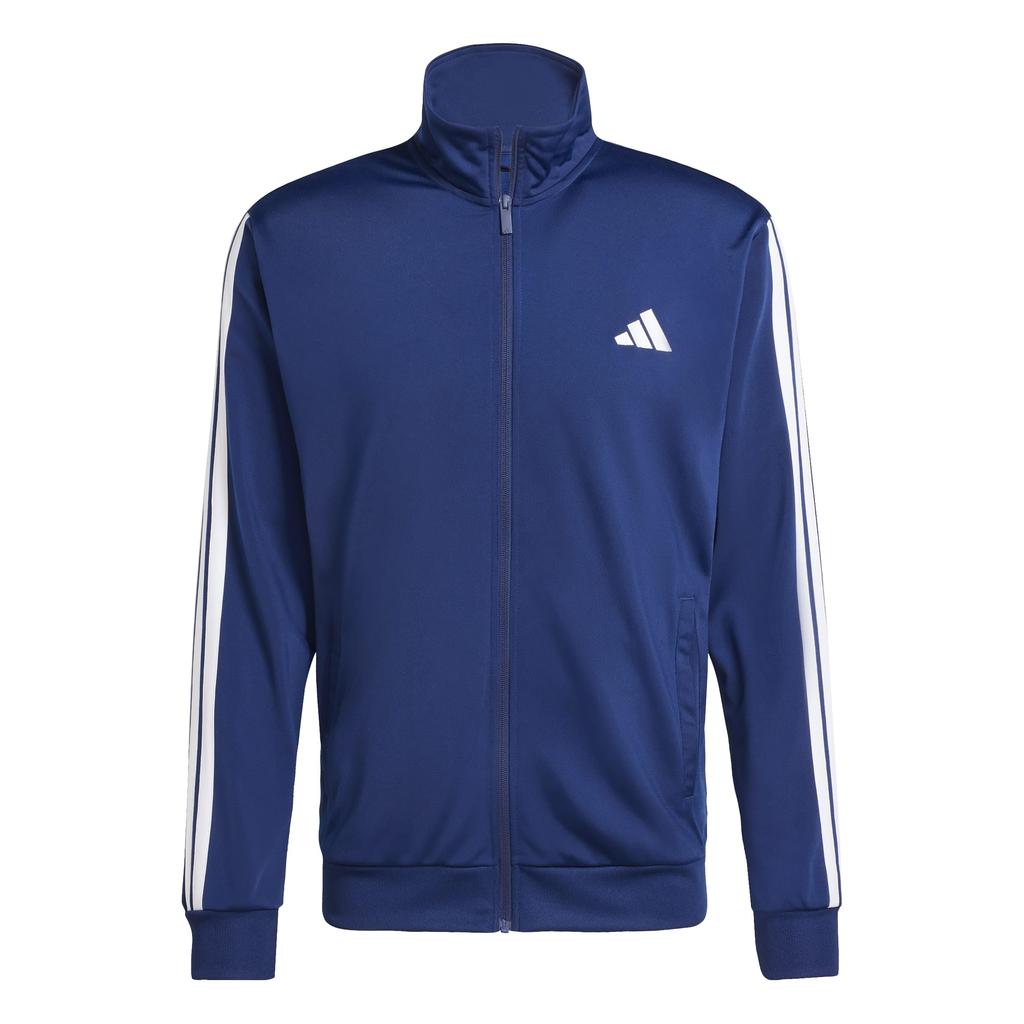 Adidas Tricot Tracksuit Dark Blue Size Small Men's 3-Stripes Set, (KSG43) (JI8859),