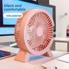 Mini Desk Fan Portable USB Mini Portable Camping Fans USB Electric Fan No Battery Energy Saving Silent Desktop Cooling Fans
