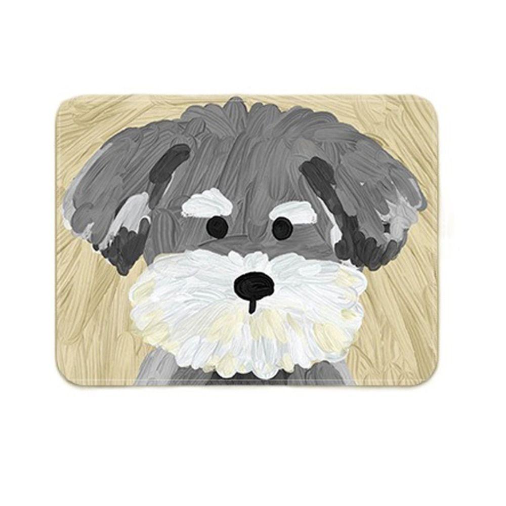 

Keyboard Mats Cartoon Mouse Pad Anti-Slip Keyboard Mat Laptop Pads Dog Mouse Mat Office Supplies gray dog