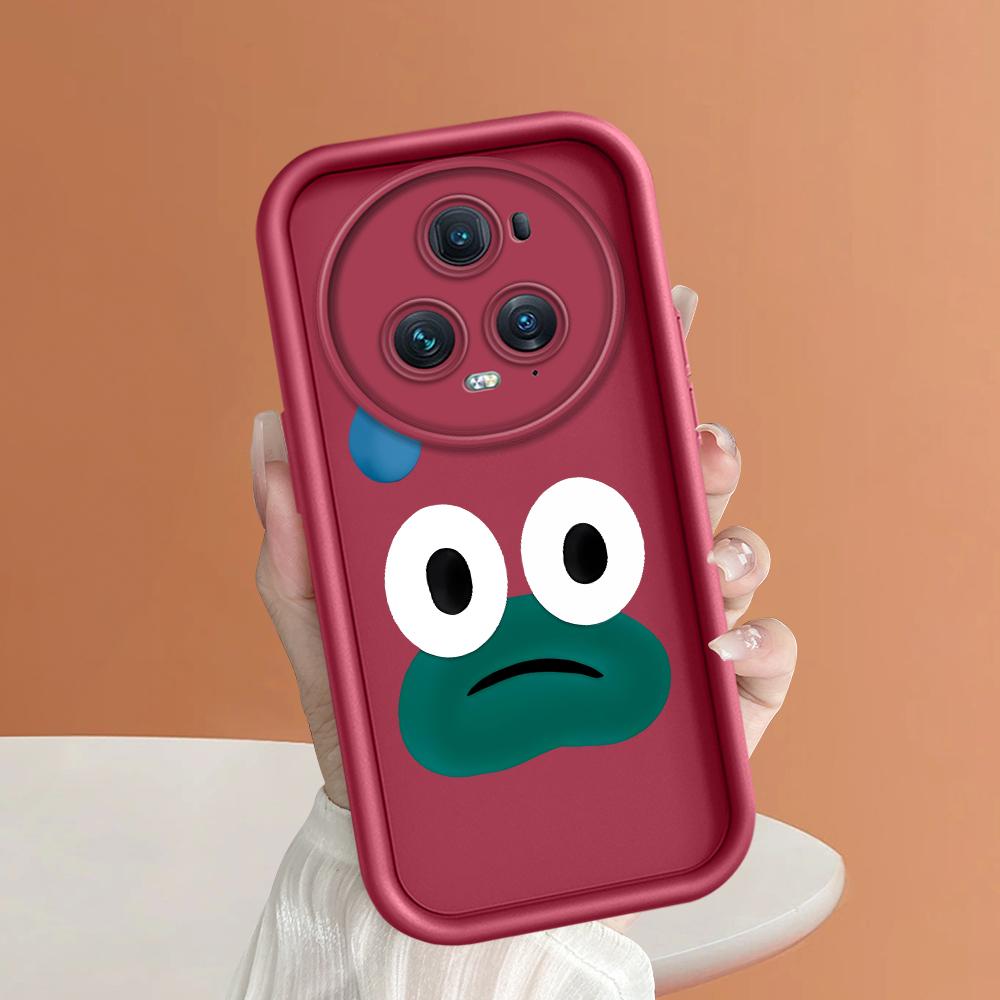 

Мягкий силиконовый квадратный чехол с рисунком лестницы для телефона, полное покрытие, противоударный защитный резиновый чехол для камеры для Huawei Honor Huawei P50E темно-красного