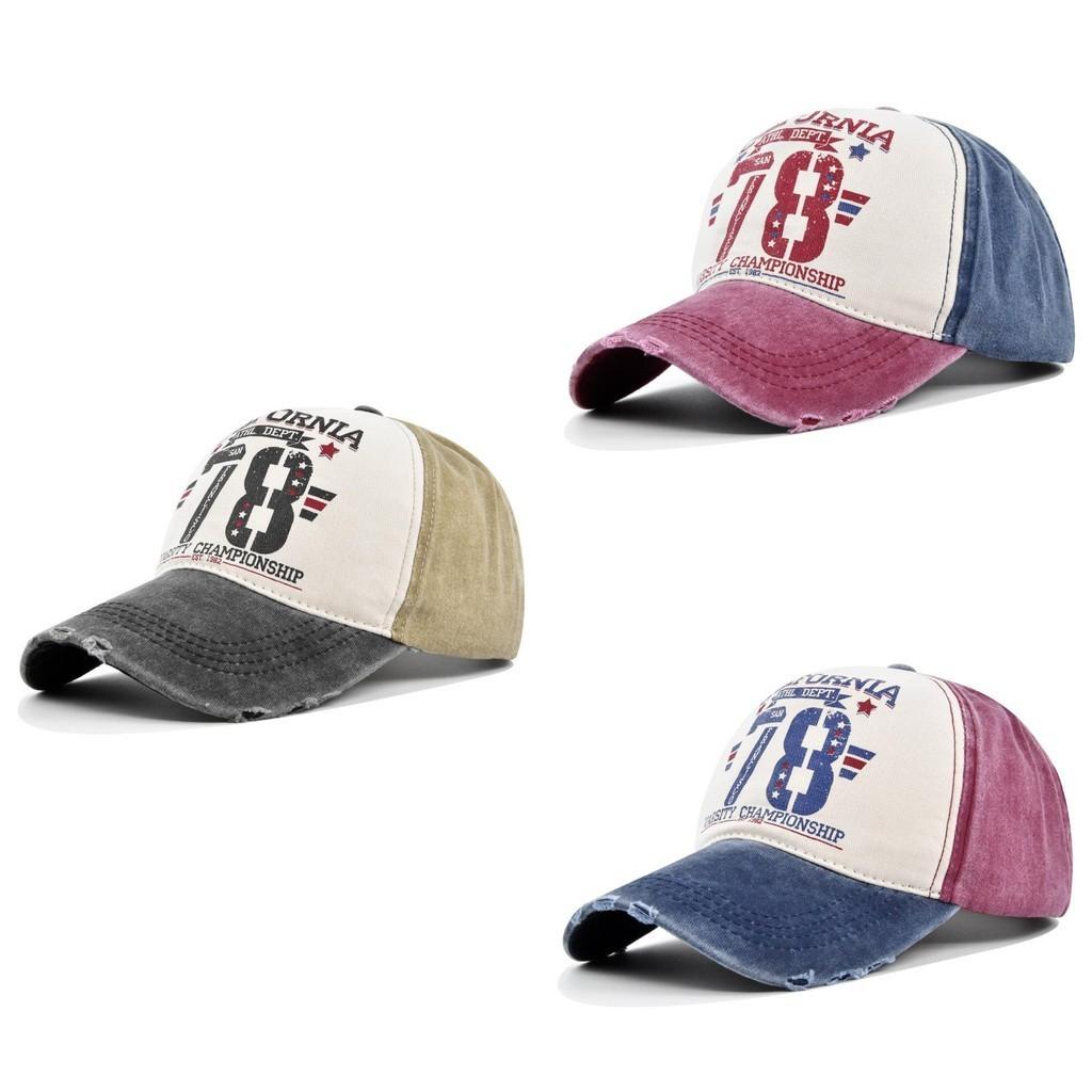 Tongue Cap Duck 78 Letter Graffiti Print Baseball Cap Sun Breathability Shading