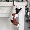 1PC Farmhouse Christmas Gift  Fireplace Decor Large Christmas Stockings