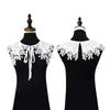 Embroidery Detachable Shirt False Collar Wraps Mini Cape Doll Fake Collar Women Shawl Fake Collar
