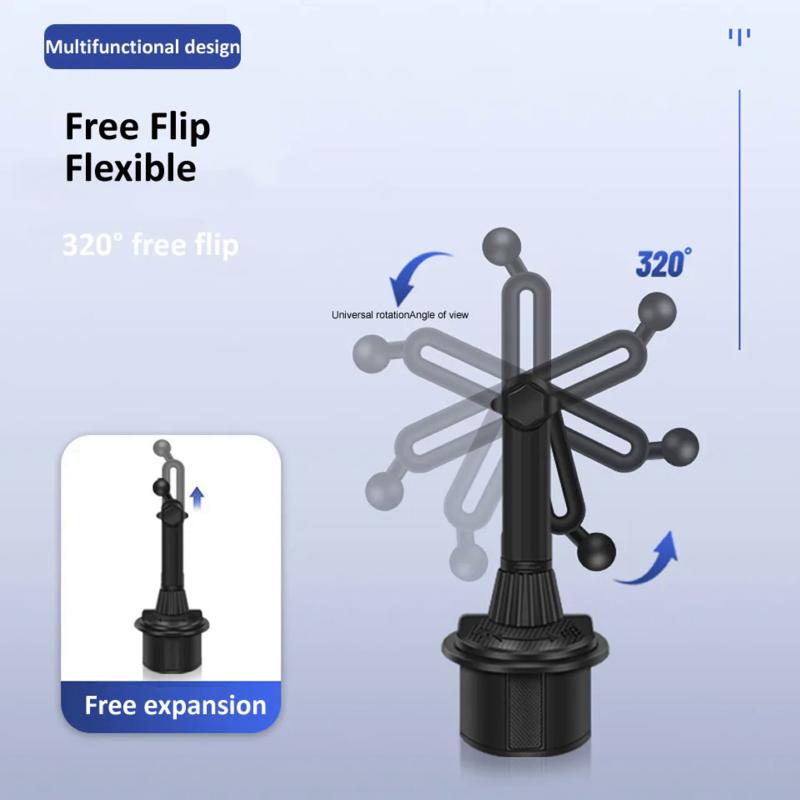 Universal Car Cup Tablet Stand Phone Holder Cellphone Holder Drink Bottle iPad Mount Support Smartphone Mobile Phone Pad 11 Inch