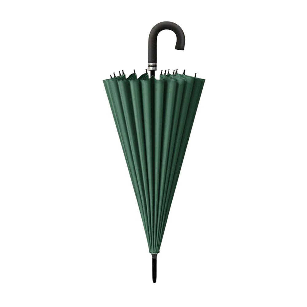 24 Bone Long Handle Umbrellas Creativity Flowering in Water Large Umbrella Reinforcement Windproof Parasols Sun Rain Umbrellas