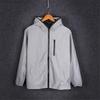 Giacca riflettente Uomo Donna Harajuku Giacca a vento Giacche Cappotto streetwear con cappuccio
