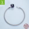 S925 Sterling Silver Love Basic Bracelet, Classic Versatile Love Diy Bracelet Can Be Stacked With A Single Belt