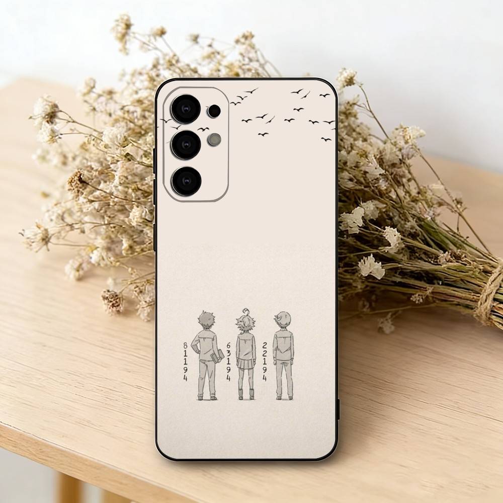 The Promised Neverland E-N-R  Phone Case For Samsung S25,S24,S21,S22,S23,S30,Ultra,S20,Plus,Fe,Soft Silicone Black Cover