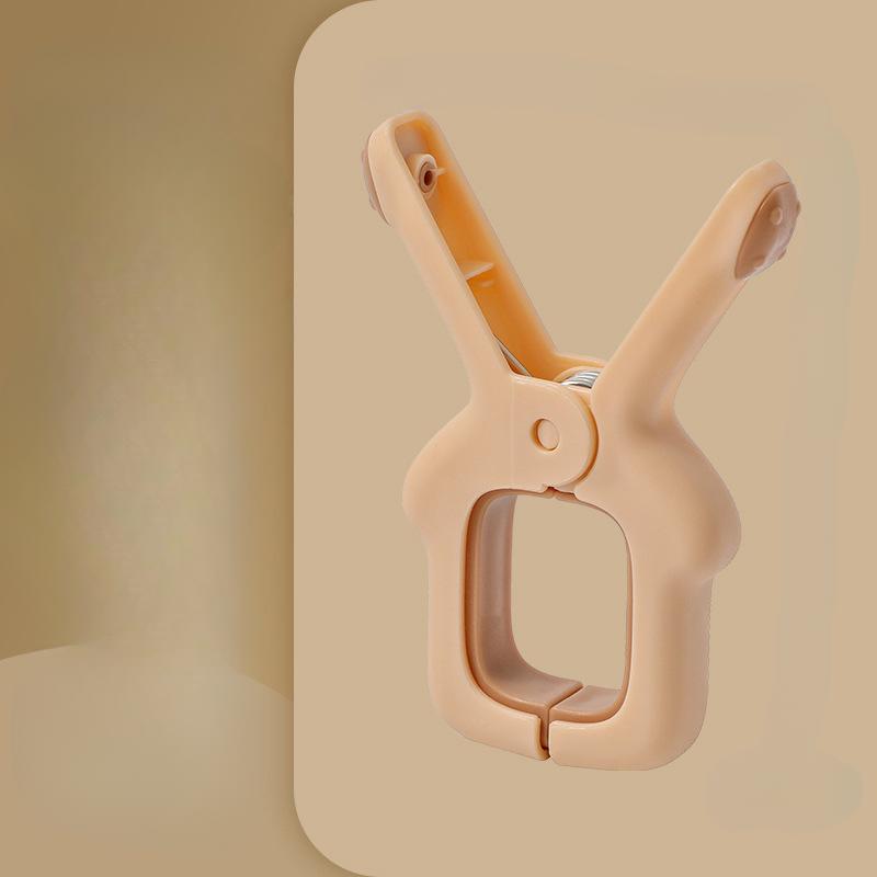 Nahtloser winddichter Clip, Großer Clip zum Trocknen von Steppdecken auf dem Balkon im Freien, Großer Kunststoffclip zum Trocknen von Kleidung, Kleiderklammer mit fester Schnalle