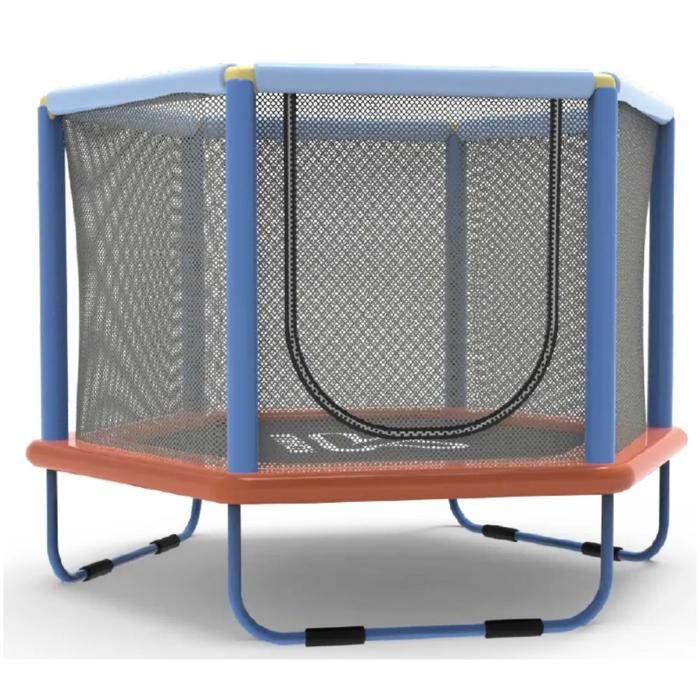 Devessport Trampoline Enfant Kohala Baby 2en1 140cm, avec Filet de Sécurité. Jeu d'Intérieur et Extérieur