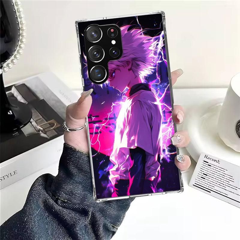 Huner X-Hunters Killua Soft Phone Case For Samsung Galaxy S22 S23 S24 S25 Edge S26 Ultra S20 FE S21 Plus + Fundas Coque Galaxy S