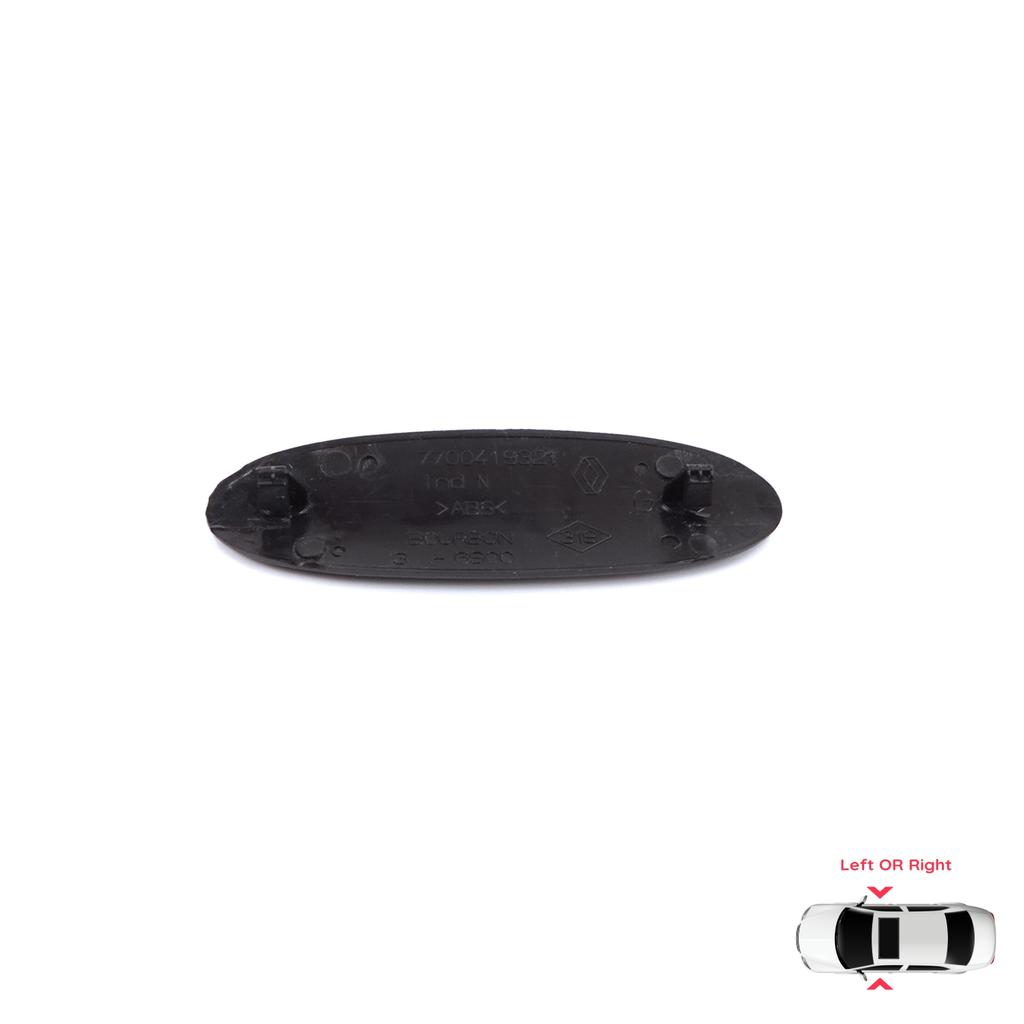 BSP574 Nero 1.4 Emblema Logo Monogramma per Renault Clio MK2 II BB CB Kangoo MK1 FC KC 7700422223