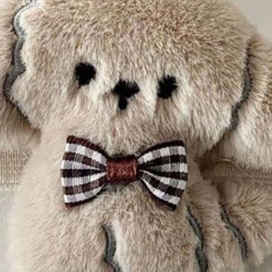 Cute Puppy Curtain Ties Fuzzy Dog Elastic Curtain Tiebacks Plush Stuffed Puppy Curtain Holders for Nursery Kids Room Decor