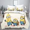 Duvet Cover Peanuts Series Set Comforter Bedding 3d Children'S Bedding Set 3-Piece 1 Quilt Cover King Size