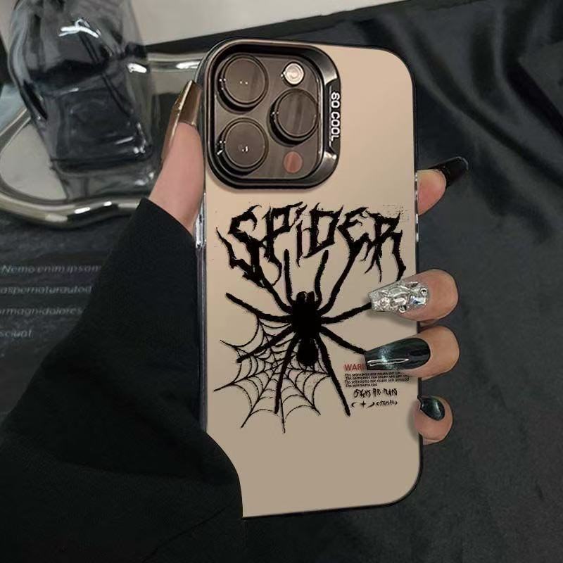 The New Big Spider Is Suitable for Iphone17 Mobile Phone Case Apple 16promax/15 Personality 14pro13 Europe and America 12