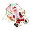 Electric Santa Clause Doll Toy Parachute Dancing Old Man Ornament Decoration Home Fun and Unique Decor for Festive DropShipping