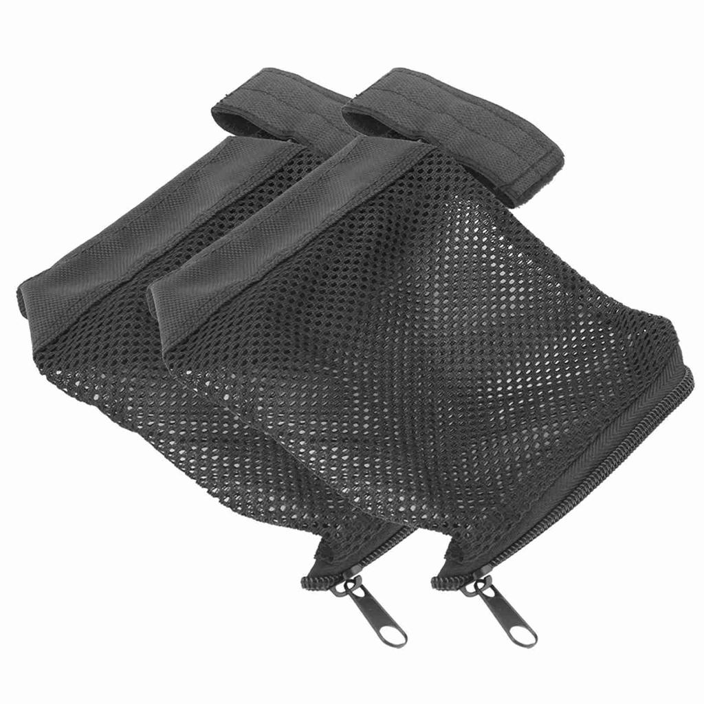 2pcs Brass Shell Catcher Zipper Bottom Shell Catcher Nylon Mesh Bag Brass Catcher
