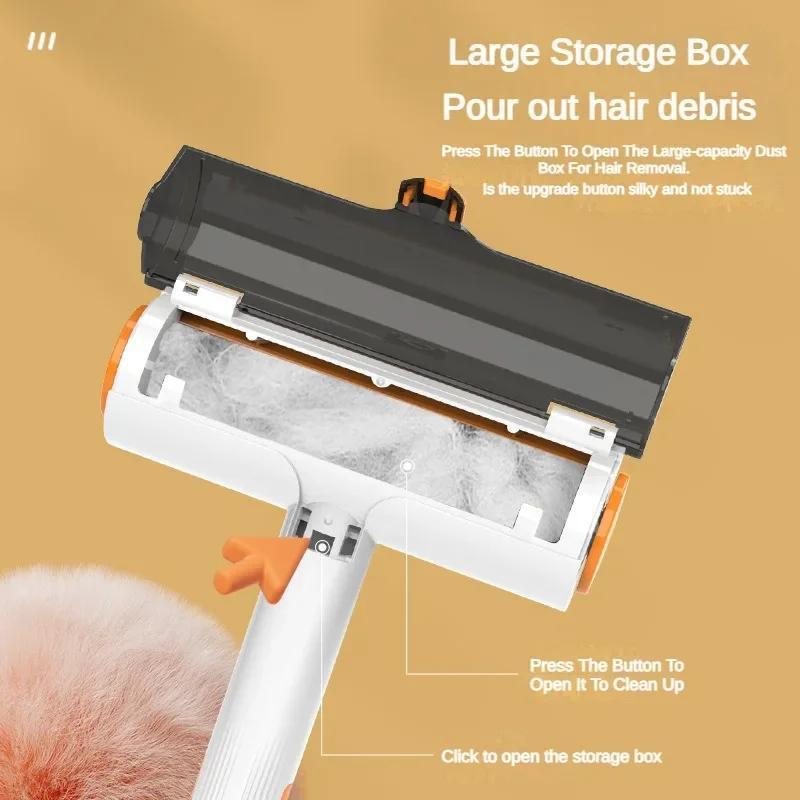 Pet Hair Removal Roller Multifunctional Portable Washable Hair Remover Brush Dog Cat Hair Grooming Tool