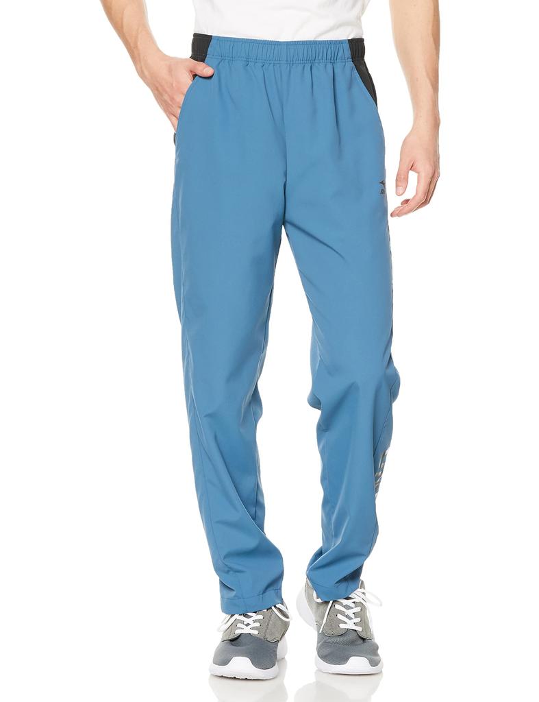 Mizuno K2JDA130 Blue Ash Training Size M Men's Pants, Sweat-Wicking, Quick-Drying, UPF50+,