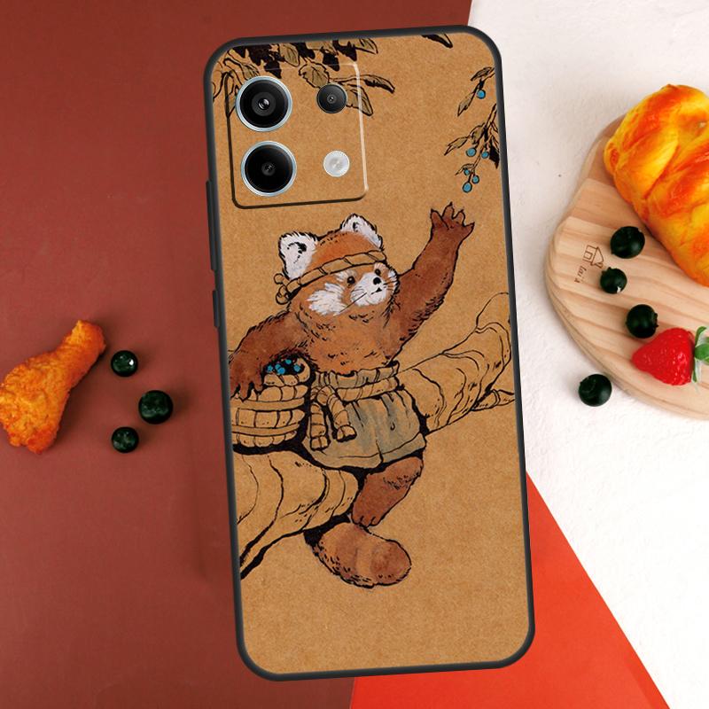 Red Panda Case For Xiaomi Redmi Note 14 9 10 11 12 13 Pro 9S 10S 11S 12S Redmi 13C 10C 12C 14C Coque