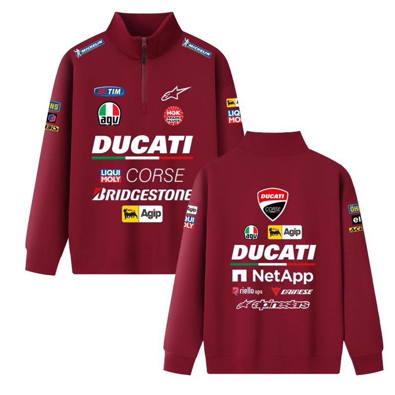 

Уніформа команди F1 Red Bull Весняно-осіння куртка Ducati Літній худі з напівблискавкою команди F1 Formula Racing Red Bull 3XL