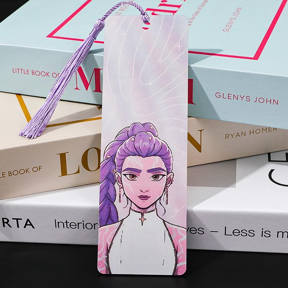 KPop Demon Hunters Anime Bookmarks - Creative Pagination Signs Binary Fan Collectibles, Student Reading Markers Literary Gifts