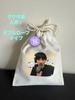 [USED] BTS Jungkook JK Drawstring Bag Double Rope Type