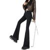 Commuter slightly stretch jeans women's autumn new thin high-waisted tight-fitting horn mopping horseshoe trousers