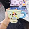 Ins Style Puppy Mug High Looking Cup Ceramic Couple Water Cup for Girls Birthday Gift Souvenir Gift