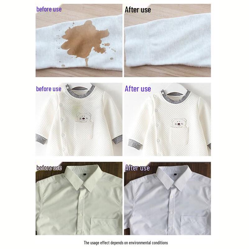 Powerful Enzyme Laundry Stain Remover for Stubborn Oil Stains On White Clothes