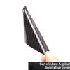 Real Carbon Fiber Decorative A Pillar Triangle Cover For 718 911 2012-2019 Car Parts Gloss Black