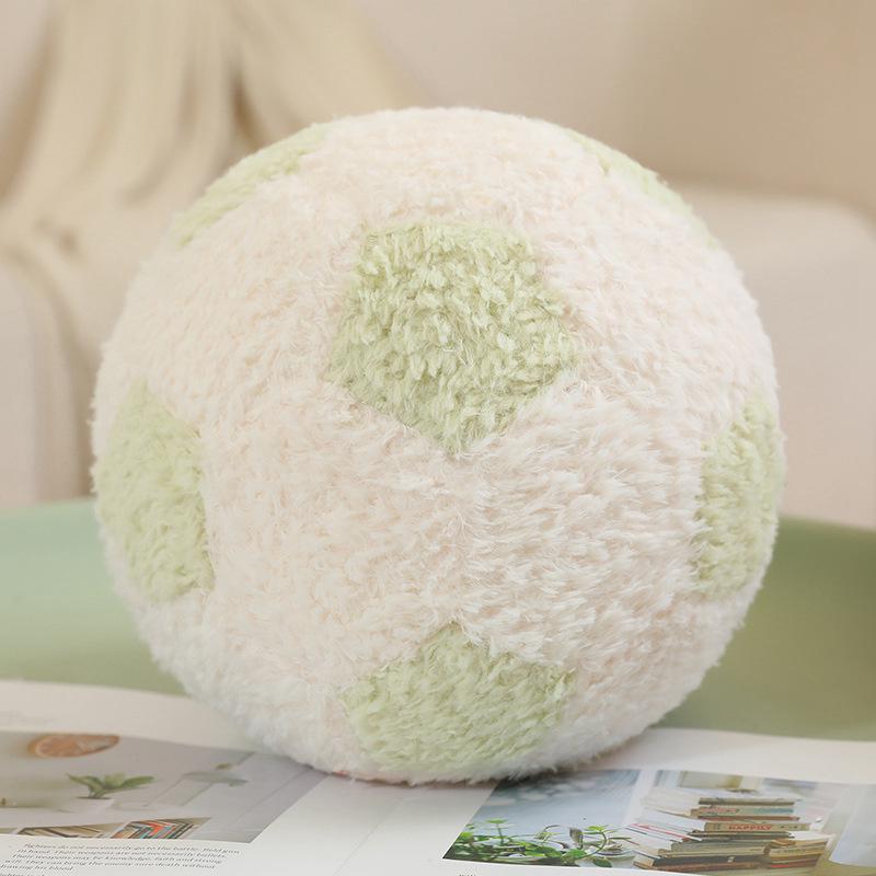 Funny Football Plush Toy Pillow - Cute Cartoon Doll for Kids' Gifts & Home Decor