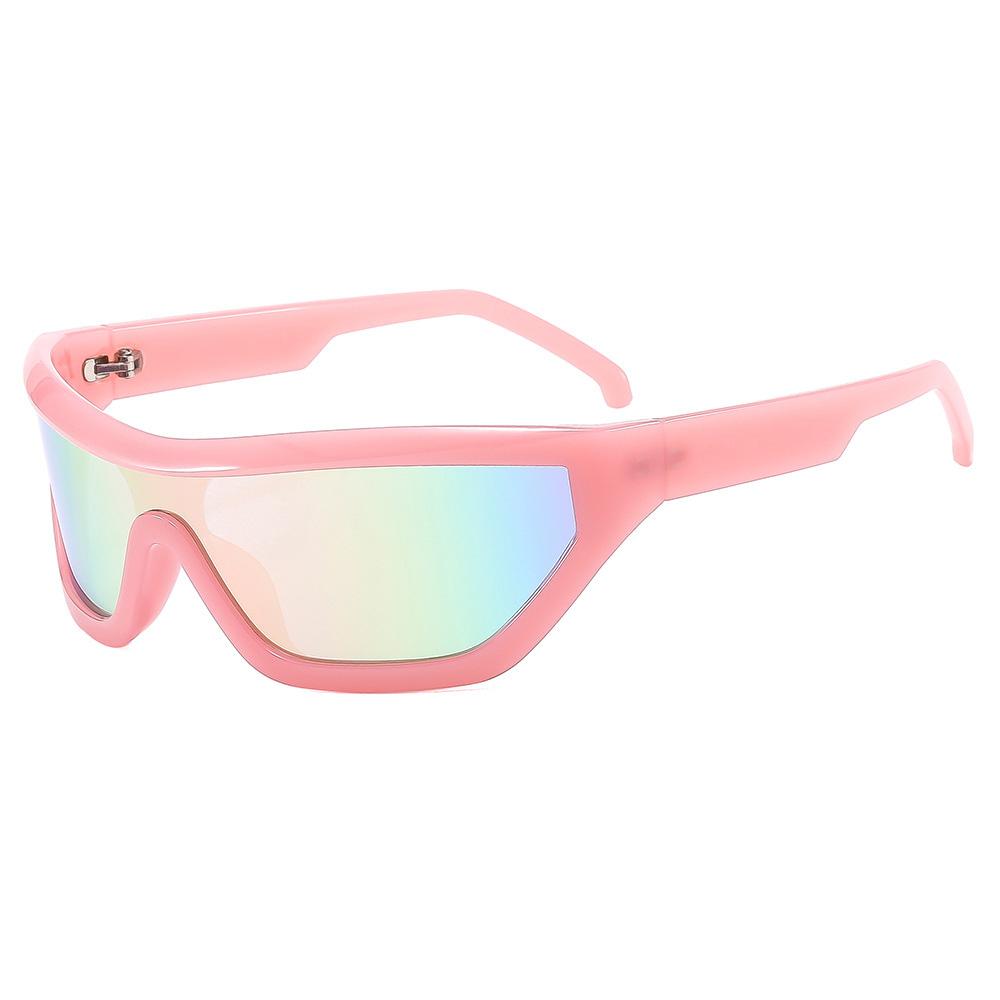 Damen Brille Doppelstrahl Sonnenbrille Sonnenschirm