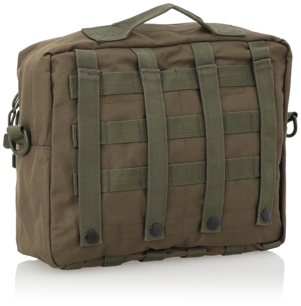 Military Shoulder Enamel Sports Shoulder Bag F-Style 3-Way Bag, Olive,
