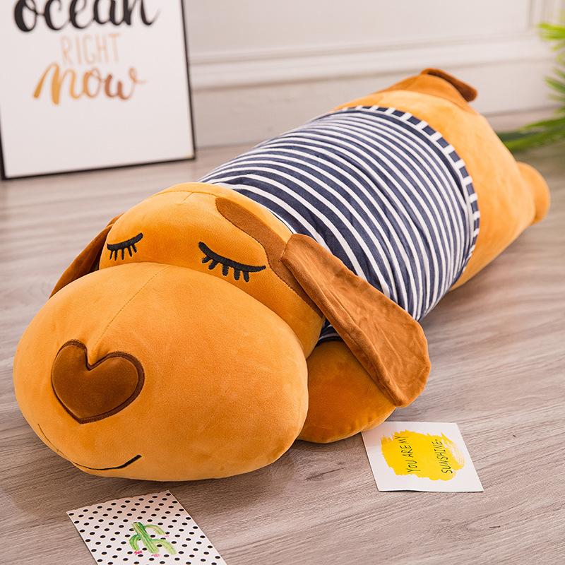 Cute Puppy Plush Toy Long Sleeping Pillow Girl Legs Doll Kid Birthday Gift Girl
