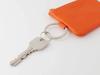 Noir Key Pouch Slip-on Mini, Leather, Yellow, NSL-1803