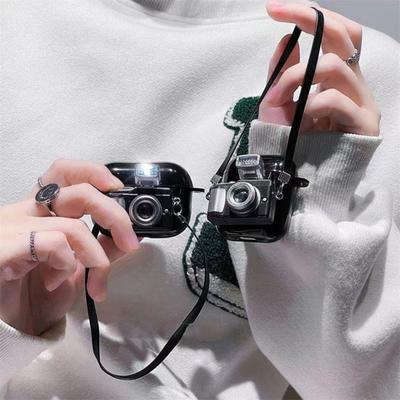 Retro Camera Earphone Case For Creative Earphone Protective Case