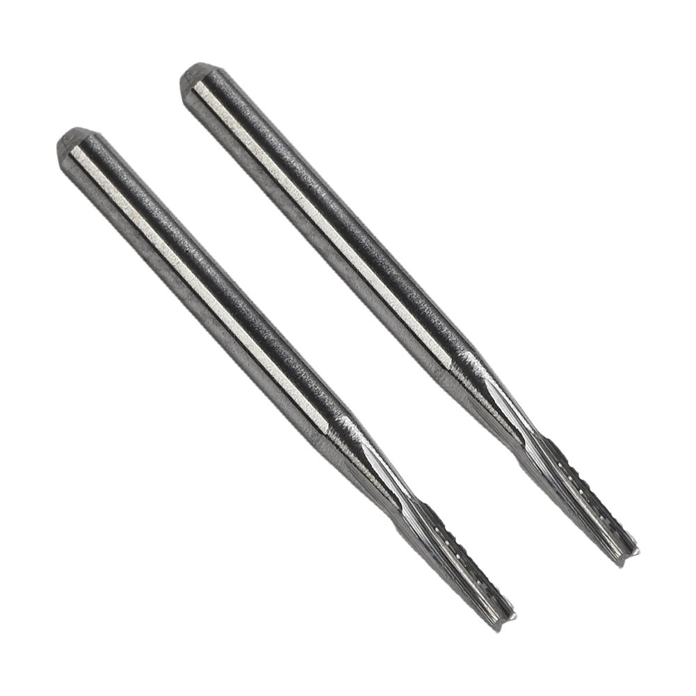 12PCS 1mm Carbide Drill Bits for Auto Glass Repair with Tapered Design Alloy Material Car Windshield Drilling Tool