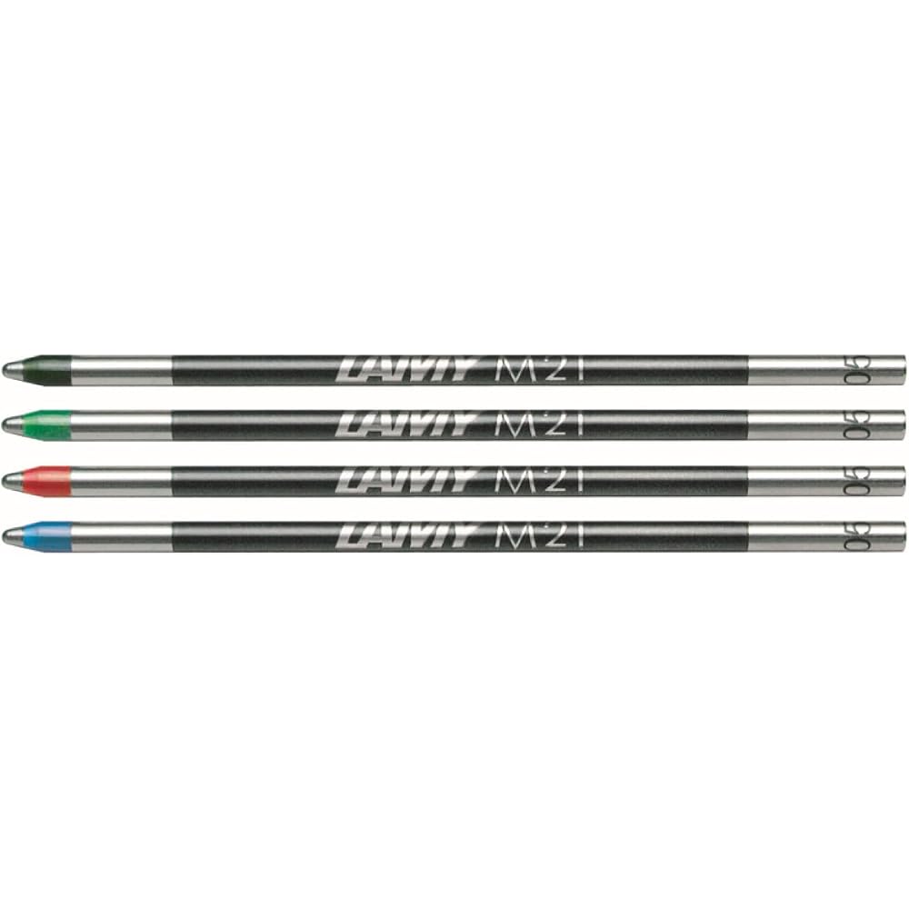 LAMY Lamy Multifunction Pen, Multicolor, Refill, Black, Blue, Green, Red, LM21BK, BL, GN, RD, 4 C...