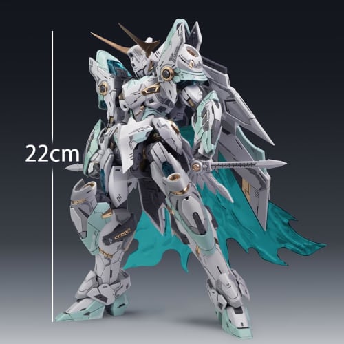 LEBOO SNAA Soul of Blue Flame - Firelord YR-04, Approximately 220mm Tall, 1/100 Scale, Pre-Colored Plastic Model Kit