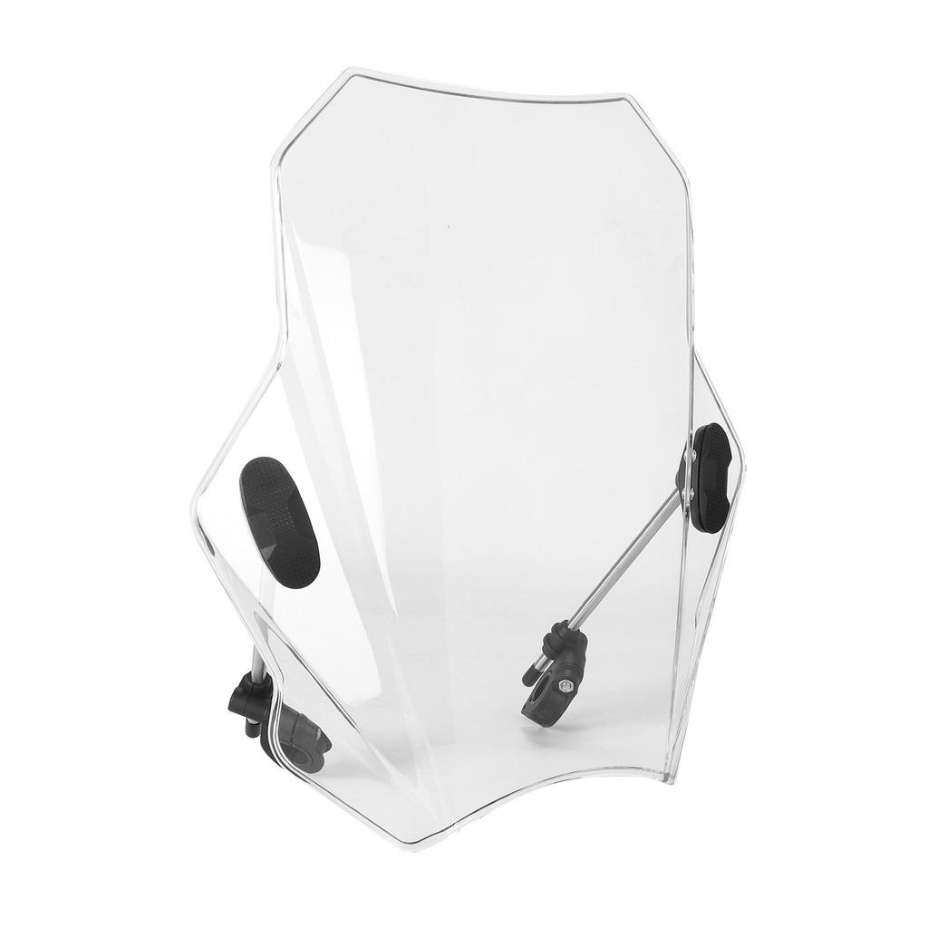 Universal Motorcycle Windshield Rain Cover for Street Bikes with Bracket